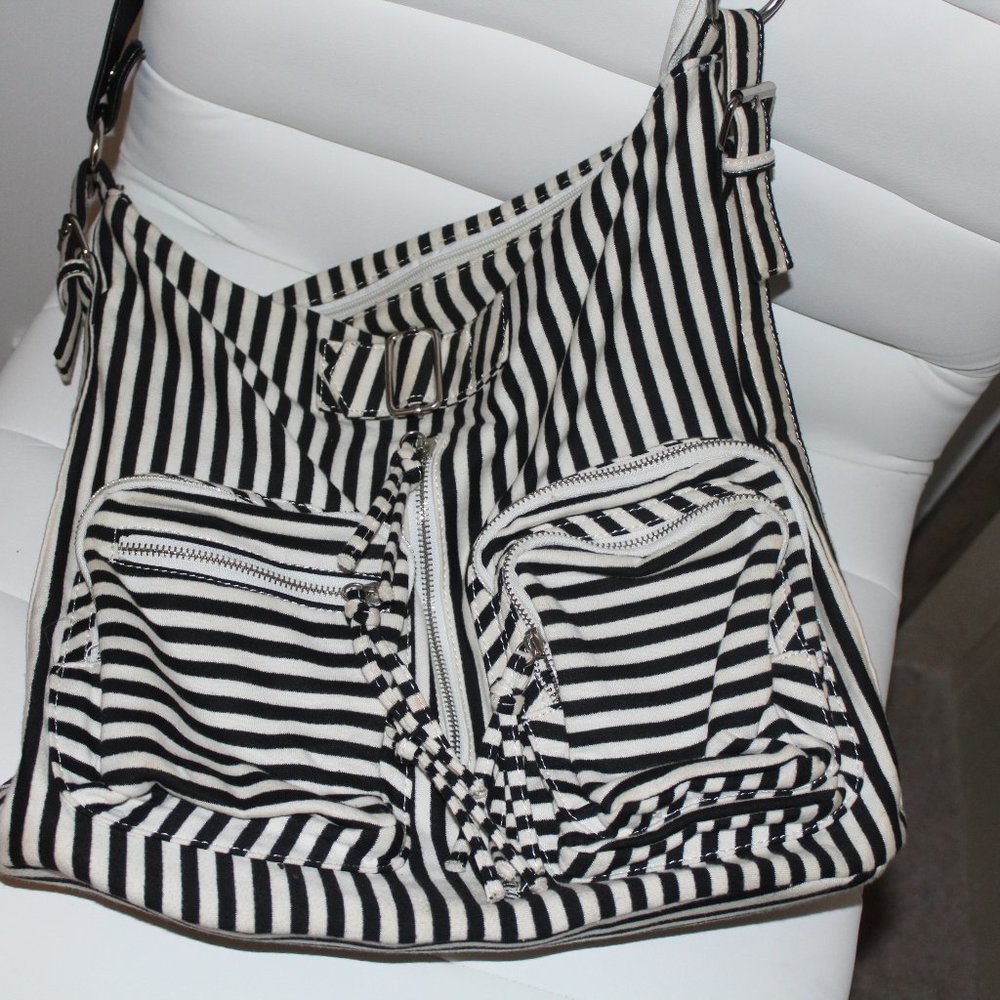 Striped Tote